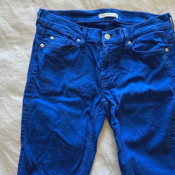 Seven Straight Leg Jeans - Blue - Size 30 - Picture 5 of 7